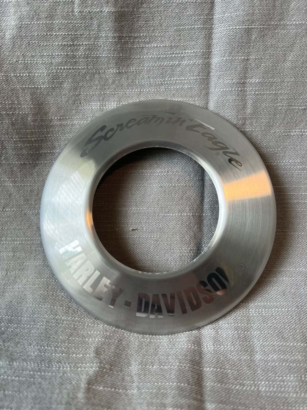 OEM Harley-Davidson Screamin' Eagle Round Air Cleaner Cover Insert